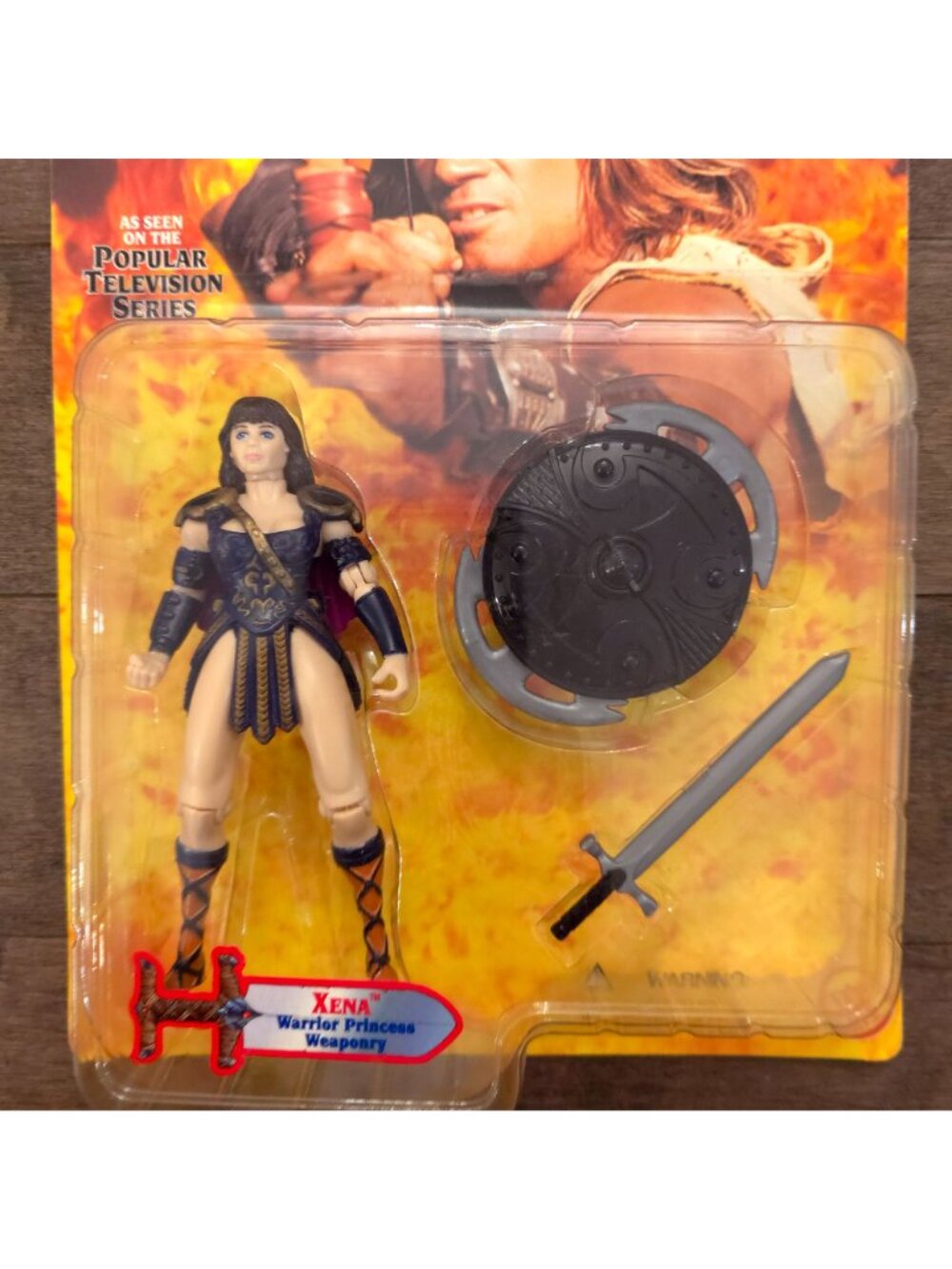 Hercules Legendary Journeys Xena Warrior Princess Figure Weaponry Toy Biz - Picture 5 of 6